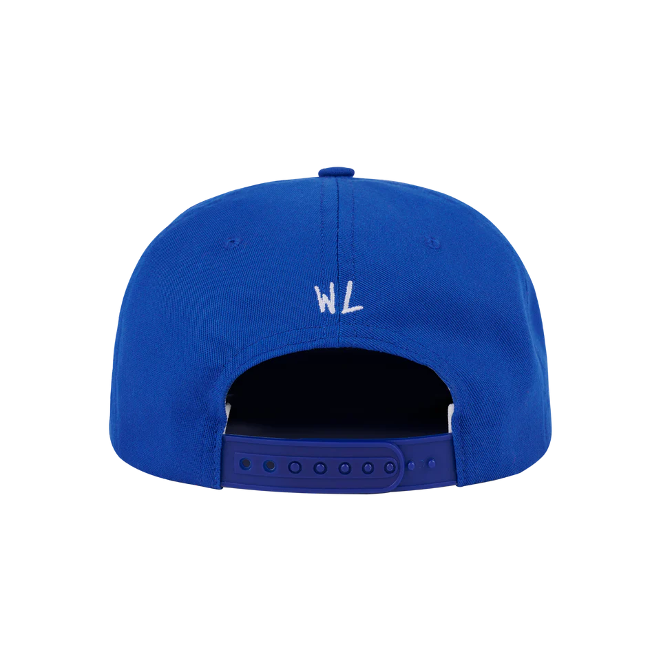 Bat Reaper Hat - White Blue1 Bat Reaper Hat - White/Blue