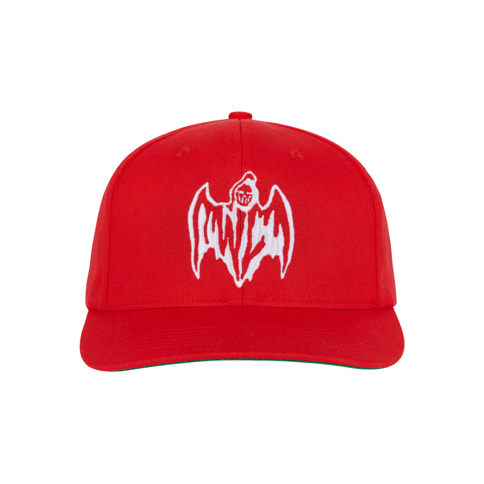 Bat Reaper Hat - White Red Bat Reaper Hat - White/Red