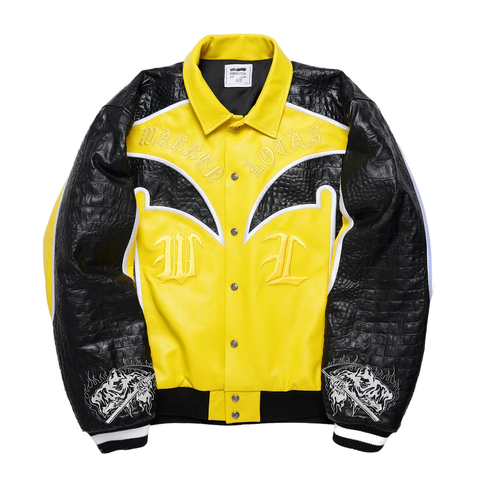 Crown Lambskin Leather Jacket Crown Lambskin Leather Jacket