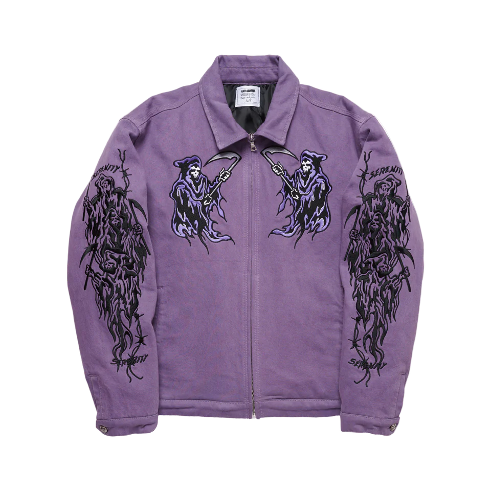 Dueling Reaper Work Jacket - Purple Dueling Reaper Work Jacket - Purple