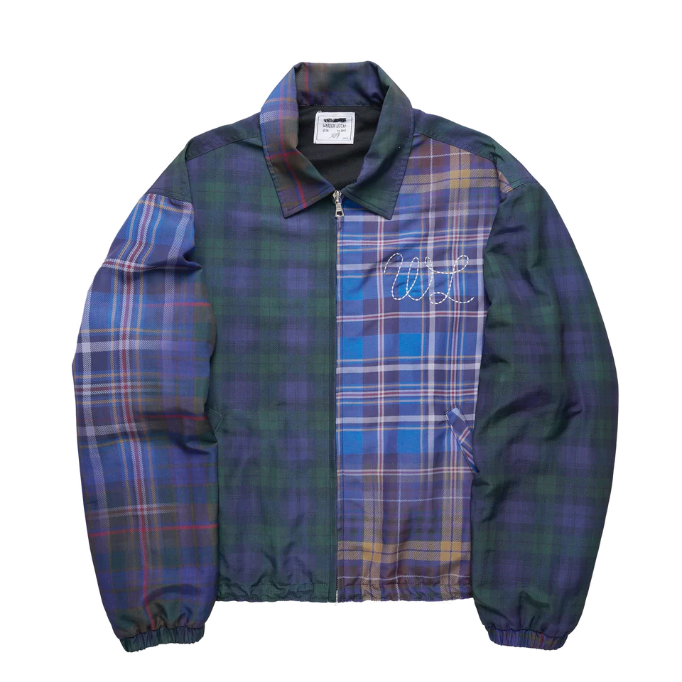 Hybrid-Plaid Nylon Jacket Hybrid-Plaid Nylon Jacket