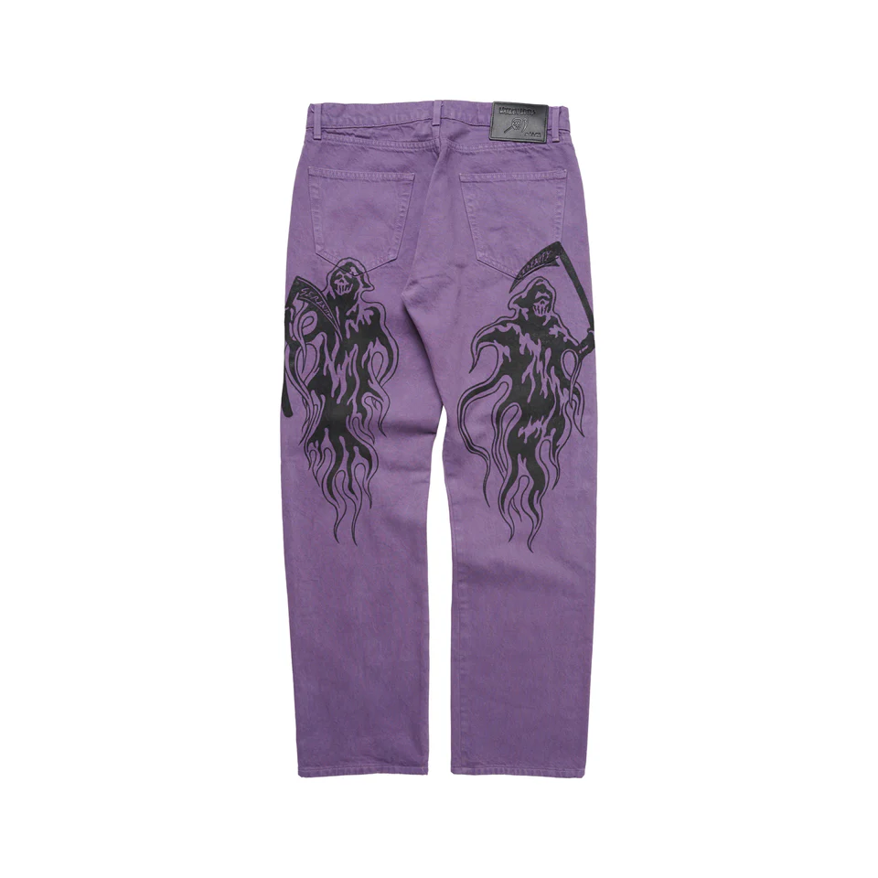 Reaper Denim Pants - Washed Purple1 Reaper Denim Pants - Washed Purple