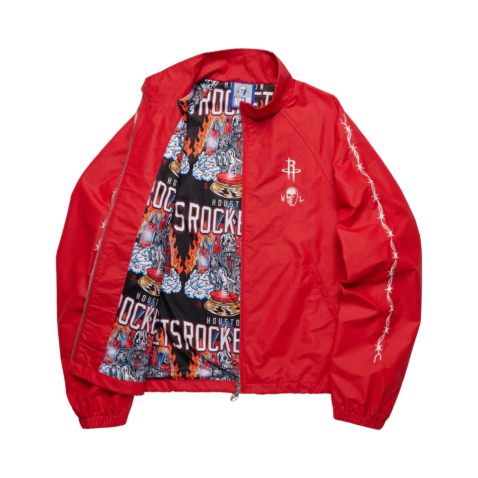 Rockets Barbed Wire Nylon Jacket1 Rockets Barbed Wire Nylon Jacket